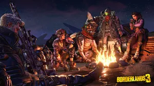 Playing Bounty Hunter At Borderlands 3 Wallpaper