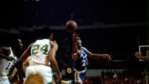 Playing Private Elgin Baylor Wallpaper