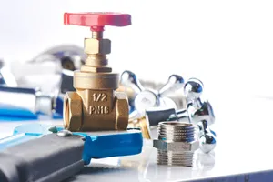 Plumbing Fittings Selective Focus Wallpaper