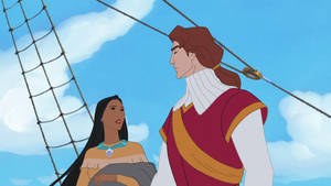 Pocahontas And John Rolfe Wallpaper