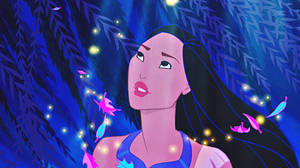 Pocahontas Under The Light Wallpaper