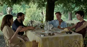 Poignant Scene From Call Me By Your Name Wallpaper