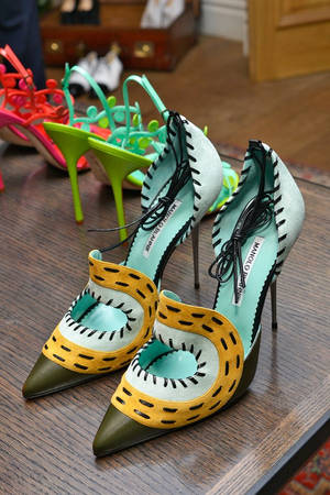 Pointed Manolo Blahnik Stiletto Wallpaper