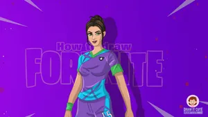 Poised Fortnite Character Wallpaper