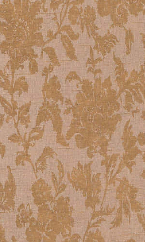 Poised Portrait Brown Design Wallpaper