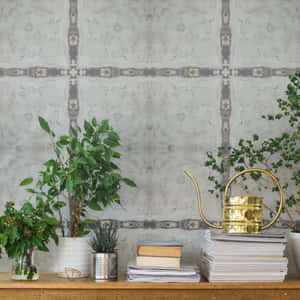 Poised Table Top Arrangement Wallpaper