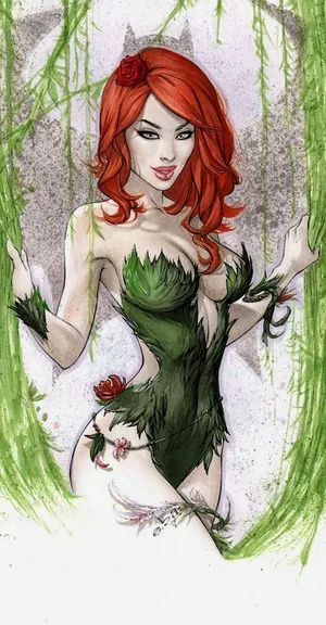 Poison Ivy Artwork Wallpaper
