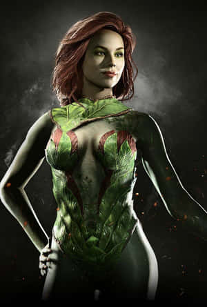Poison Ivy Character Art Wallpaper