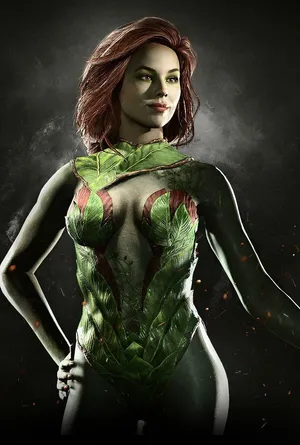 Poison Ivy Character Art Wallpaper