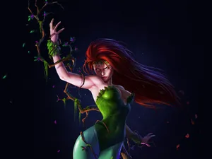 Poison Ivy Dominance Display Wallpaper