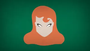 Poison Ivy Minimalist Artwork Wallpaper