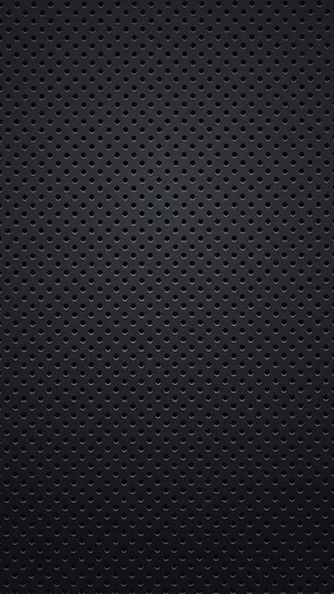Poked Holes On Black Leather Iphone Wallpaper