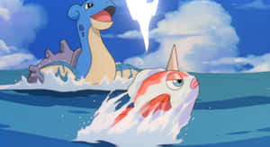 Pokemon 2000 Swimming Wallpaper