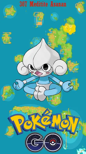 Pokemon 307 Meditite Wallpaper