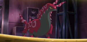 Pokemon Anime Scolipede Desktop Wallpaper
