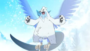 Pokémon Beartic And Articuno Wallpaper