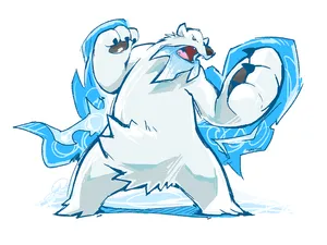 Pokémon Beartic Ice Punch Wallpaper