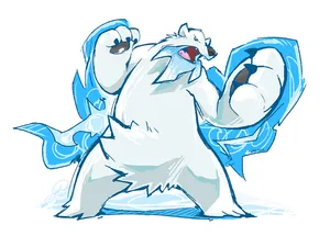 Pokémon Beartic Ice Punch Wallpaper