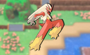 Pokemon Blaziken Video Game Wallpaper