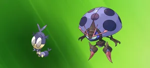 Pokémon Blipbug And Orbeetle Wallpaper