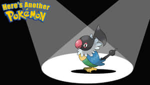 Pokémon Chatot In Spotlight Wallpaper