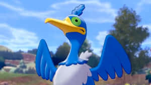 Pokémon Cramorant In Woods Wallpaper