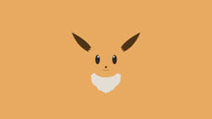 Pokémon Eevee Brown Vector Art Wallpaper