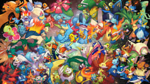 Pokemon Ensemble Artwork Wallpaper