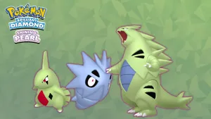 Pokemon Evolution Larvitar Pupitar Tyranitar Wallpaper
