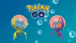 Pokemon Go Aqua Bugs Dewpider Wallpaper