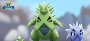 Pokemon Go Community Day Pupitarand Evolutions Wallpaper