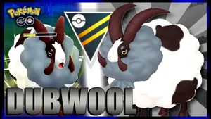 Pokemon Go Dubwool Poster Wallpaper