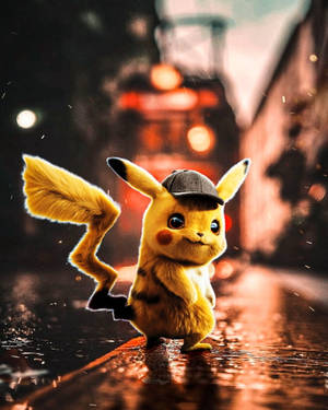 Pokémon Hd Pikachu In The City Wallpaper