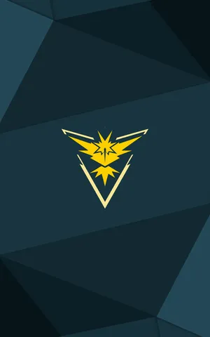 Pokemon Logo On A Dark Background Wallpaper