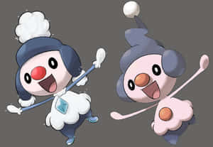 Pokémon Mime Jr. Desktop Wallpaper