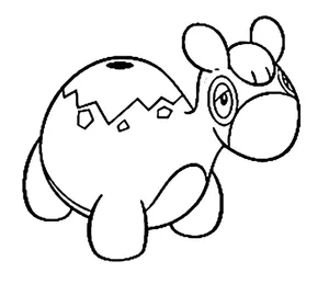 Pokémon Numel Drawing Wallpaper