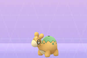 Pokémon Numel Purple Desktop Wallpaper