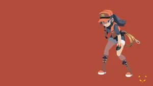 Pokemon Ranger Female Character Vector Art Wallpaper