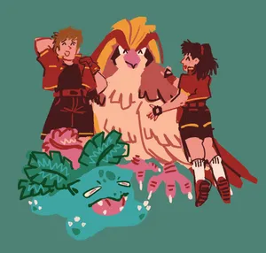 Pokemon Rangerand Partners Wallpaper