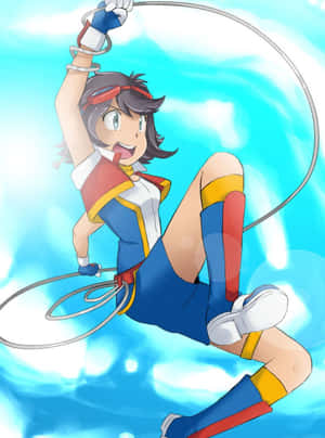 Pokemon Rangerin Action Wallpaper