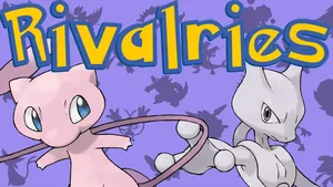 Pokemon Rivalries Mewtwovs Mew Wallpaper