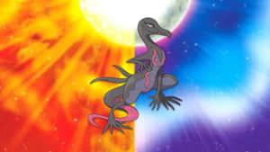 Pokémon Salazzle Sun And Moon Wallpaper