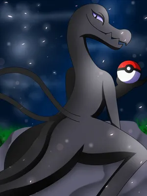 Pokémon Salazzle With Pokéball Wallpaper