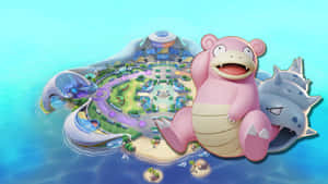 Pokemon Unite Slowbro Wallpaper