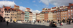 Poland Warsaw Old Town Wallpaper