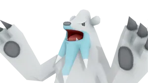 Polar Bear Pokémon Beartic Wallpaper