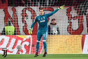 Polish Football Goalkeeper Wojciech Szczesny Wallpaper