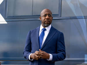 Politician Pastor Raphael Warnock Wallpaper