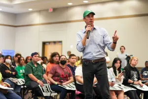 Politician Speakingat Event.jpg Wallpaper