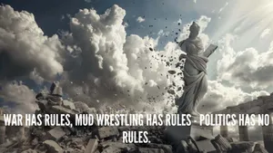 Politics No Rules Quote Wallpaper